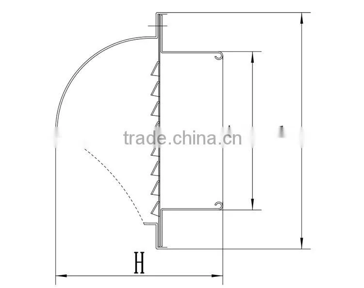 Hvac waterproof stainless steel vent cowl
