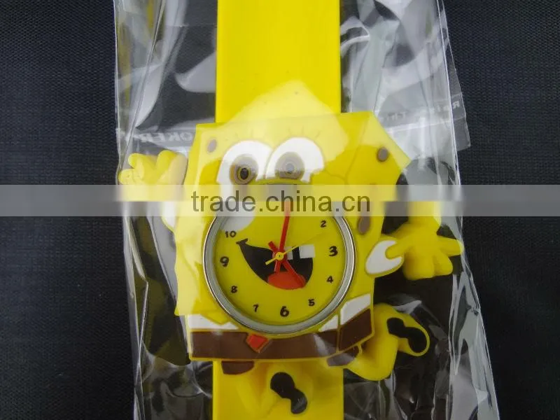 Wholesale Eco-friendly slicone kids PaPa watch Promotion gift children PaPa watch