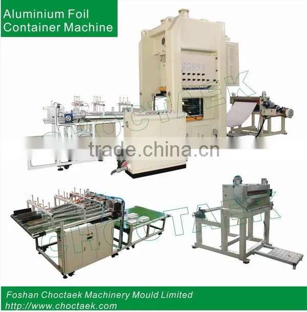 Aluminium foil container making machine CTJY-80
