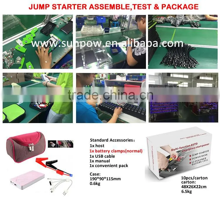 SUNPOW hot sale mini auto engine starter