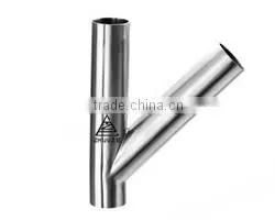 Stainless steel sanitary SS304/316L tee Good quality with reasonable price