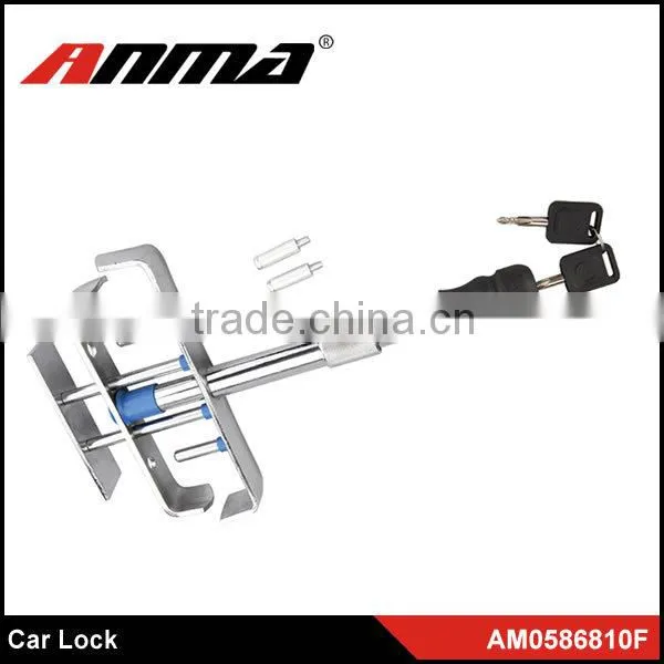 HOT SELLING ! ANMA high quality car steel steering lock