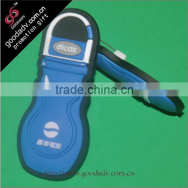 Factory outlet Shoe-shaped PVC name badge