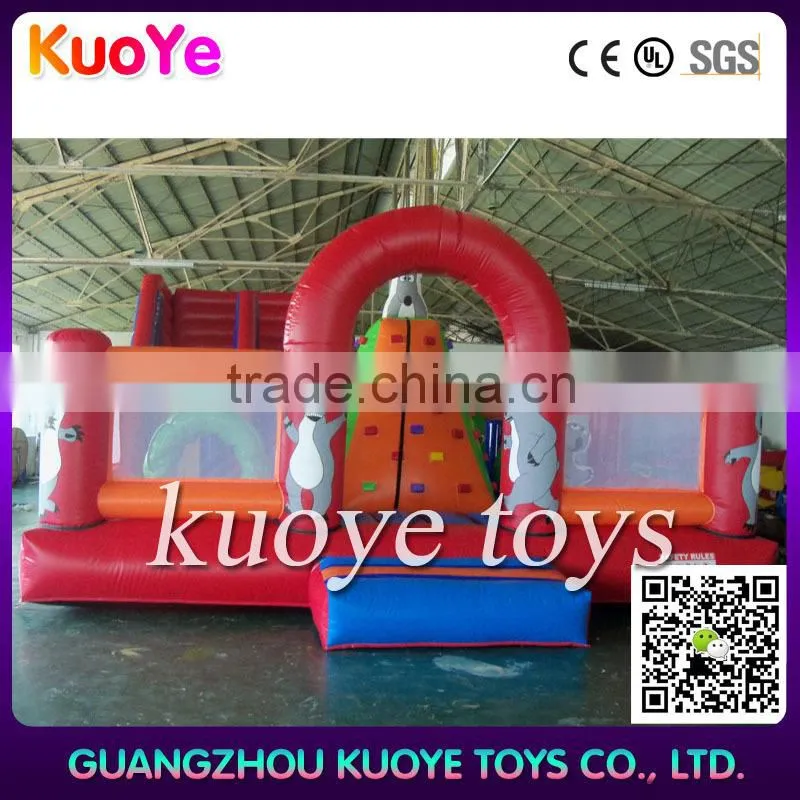 commerical inflatable slide with pool, water funcity park inflatable,inflatable water park for rent
