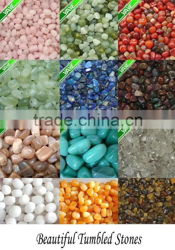Wholesale mixed tumble semi precious stones