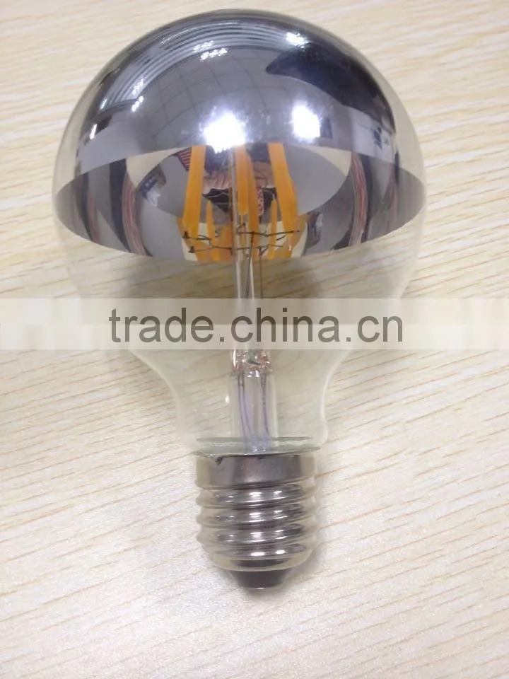 G95 LED 8W 810LM GLOBE LED BULB LIGHT ENERGY SAVING LAMP CE ROHS E27 GODEN REFLECOR MIRROR GLASS