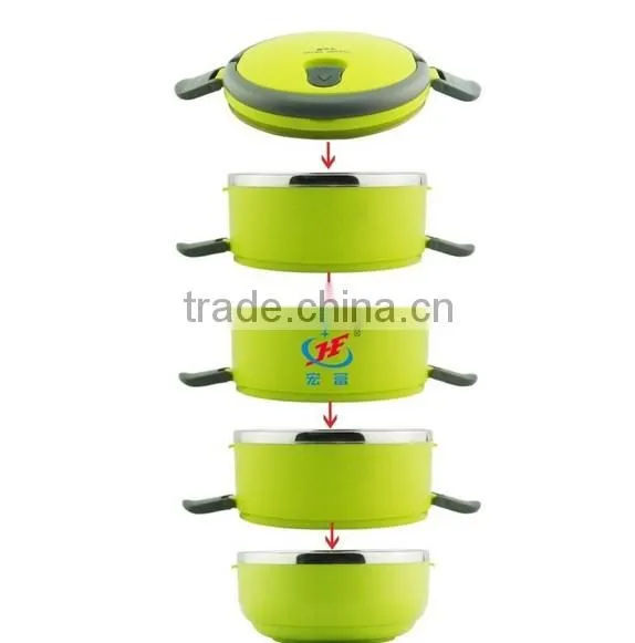 price of multi-layer stainless steel bento lunch box home utensils china