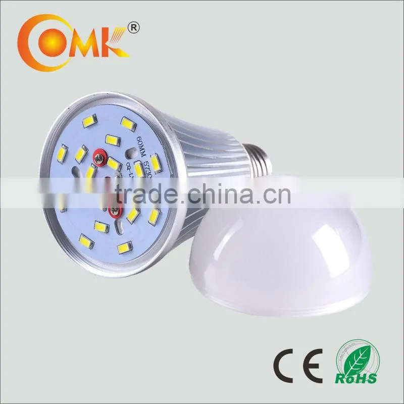 UL SAA 7W E27 Pure Aluminum LED bulb OEM Zhongshan