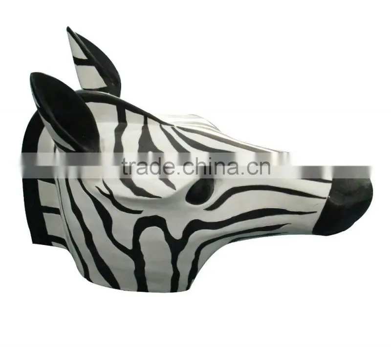 Resin figurine wall decoration animal head