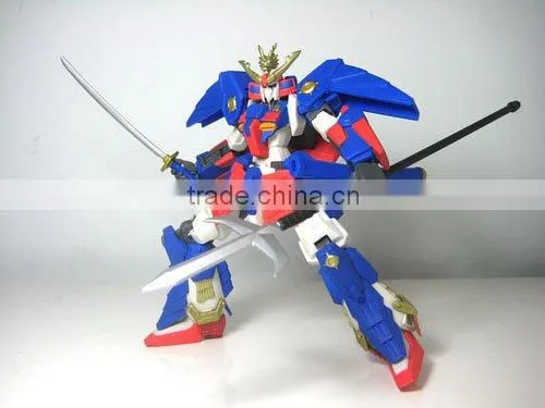 Custom make plastic 3D robot figure toys