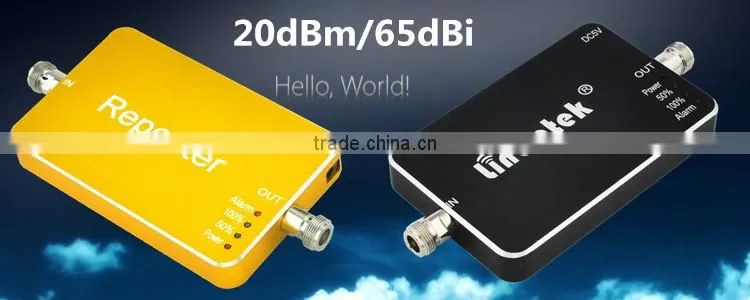 Foshan Lintratek 20dBm/70dB 2100mhz 3g signal repeater