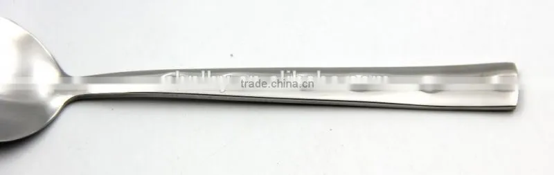 2016 cheapest & safe stainless steel spoon for ice cream