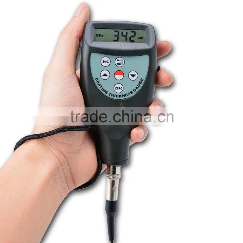 Digital Gauge F NF probes Painting 1250um 50mil Coating Paint Thickness Meter