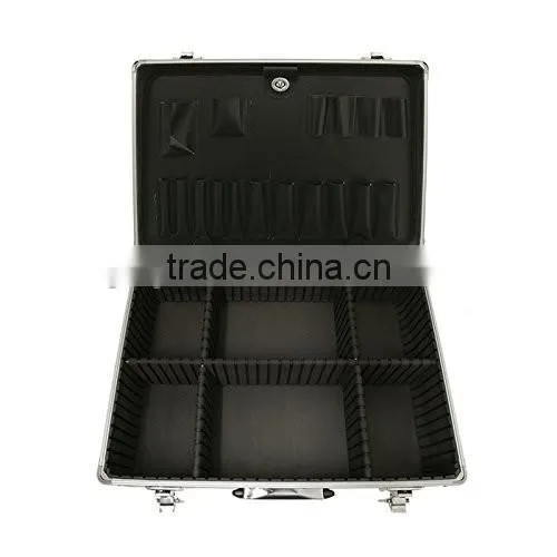 ALUMINIUM HARD CASE ELECTRICIANS TOOL BOX ORGANISER 460x330x150mm EN-AC-FG-A022