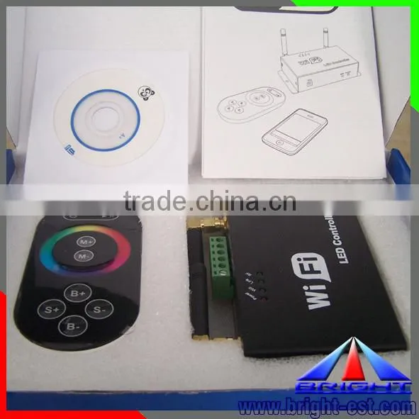 2 years warranty wifi rgb controller,DC5--24V Remote WiFi SPI controller