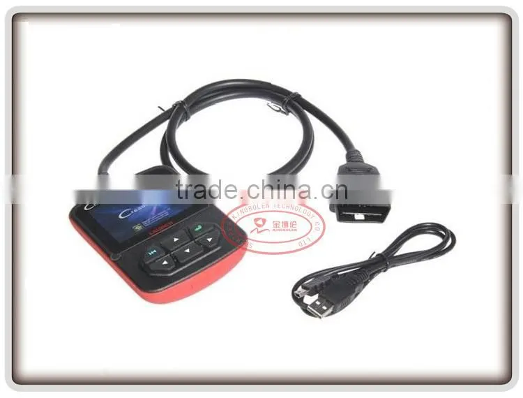 Top Selling 2014 Free Shipping Lowest Price100% Original Update Online Launch Creader 6 OBD2 Code reader,Color screen CReader VI