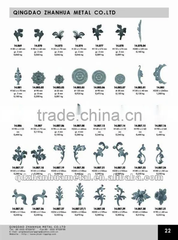 garden metal flower wall decoration