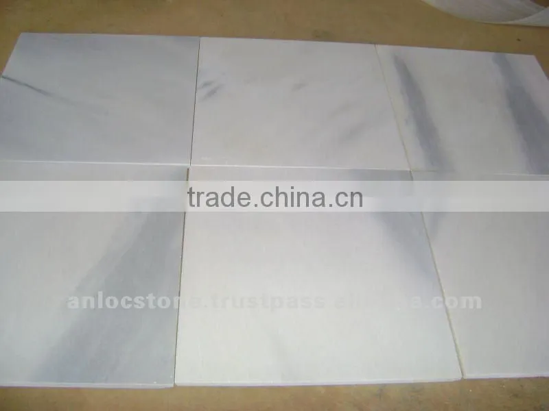 Cloudy White Marble