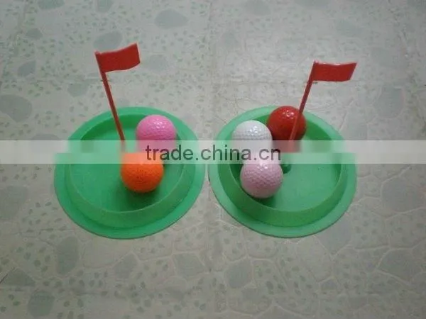 indoor rubber golf putting cup golf flags and cups