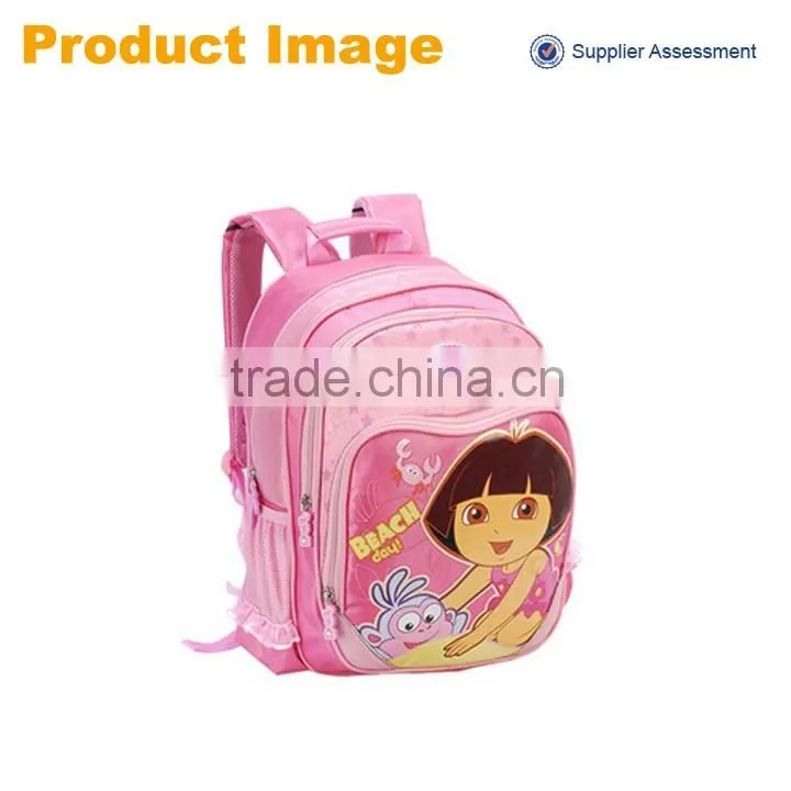 China supplier new product cute pink backpack school for children