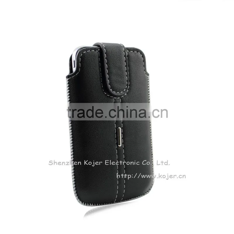 NEW Design Cell Phone Leather Pouch For Apple Iphones