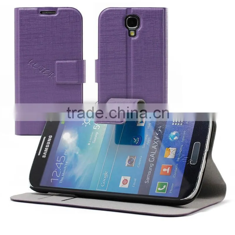 Wholesales Phone case PU case cover for SAM s4 brand compatible