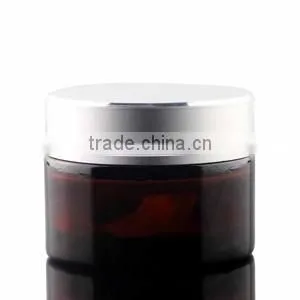 amber glass cream jar cheap price 20g 30g 50g