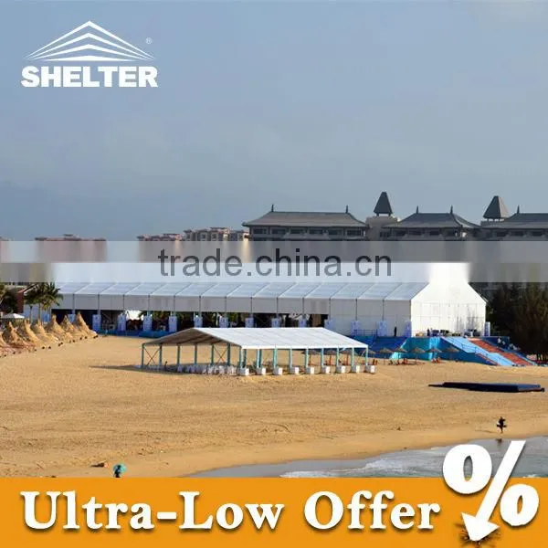 15m Clear span pvc sheds