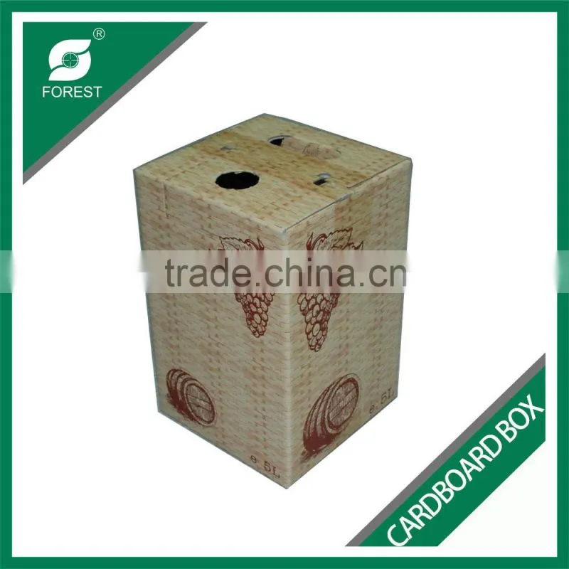 CUSTOM PRINTED CARDBOARD PACKING BOX FOR FRESH FRUIT TOP AND BOTTOM CORRUGATED PACKING BOX WITH FULL LID