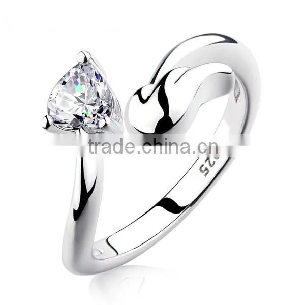 2014 Wholesale white gold plated 925 sterling silver jewelry set recommended jewelry