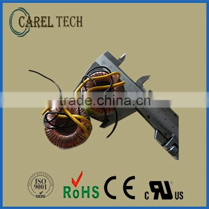 CE ROHS approoved 10VA 2*12V mini audio transformer toroidal, mini electronic transformer