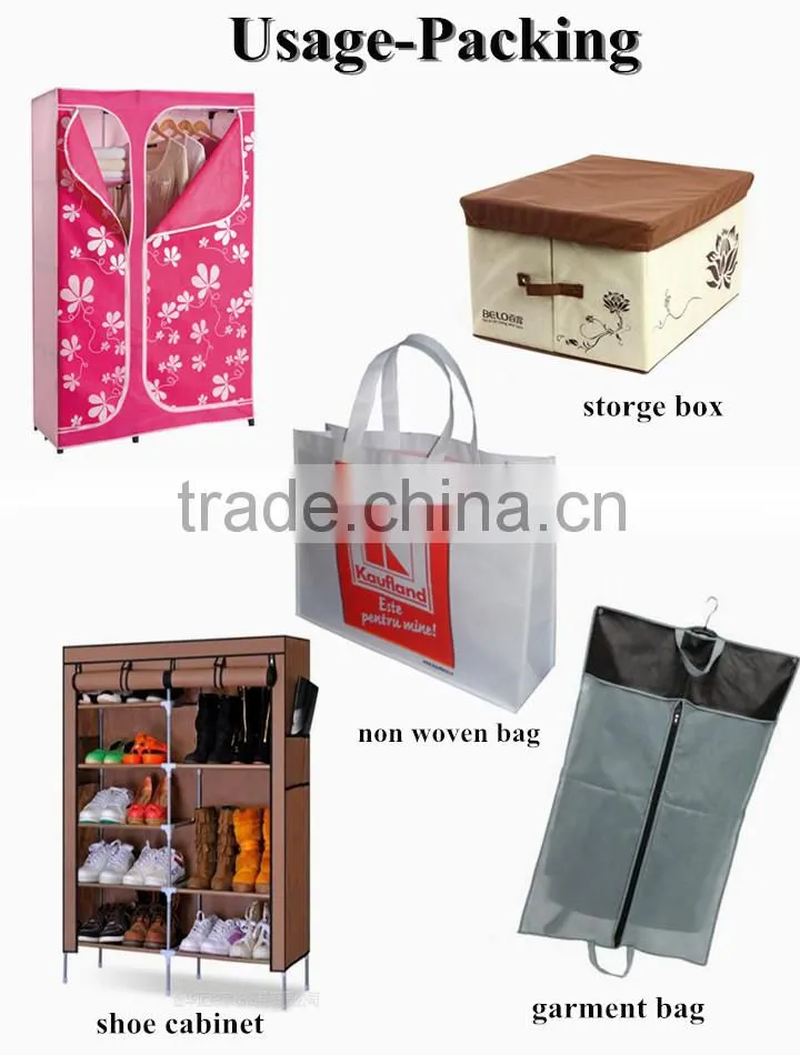 Low price 100%polypropylene raw material non woven spunbond fabrics