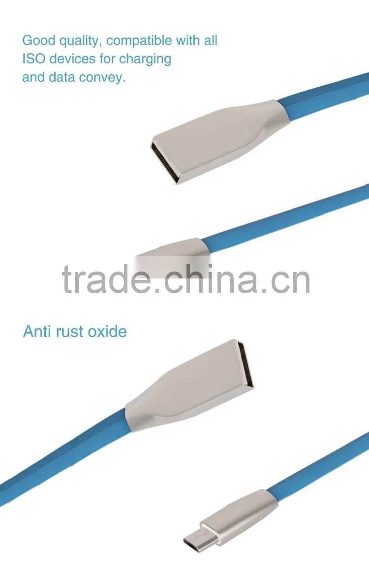 New Design Micro USB Cable Mobile Charger Data Cable for smartphone micro