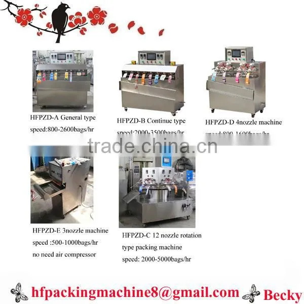 English screen Egg Tofu filling sealing packaging machine factory