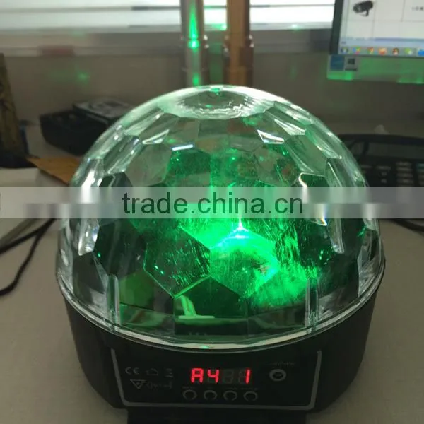 Portable RGB KTV/Wedding Decoration/Party/Club Music LED magic lighting ball/LED Stage Disco Lighting magic ball with MP3
