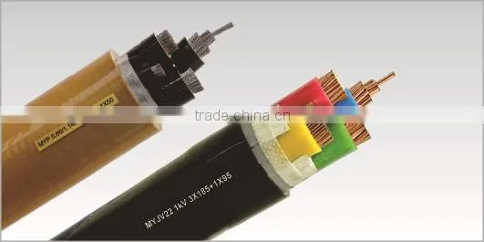 3.6/6kv 3*50+3*16mm rubber insulation and sheathed flexible mining cable