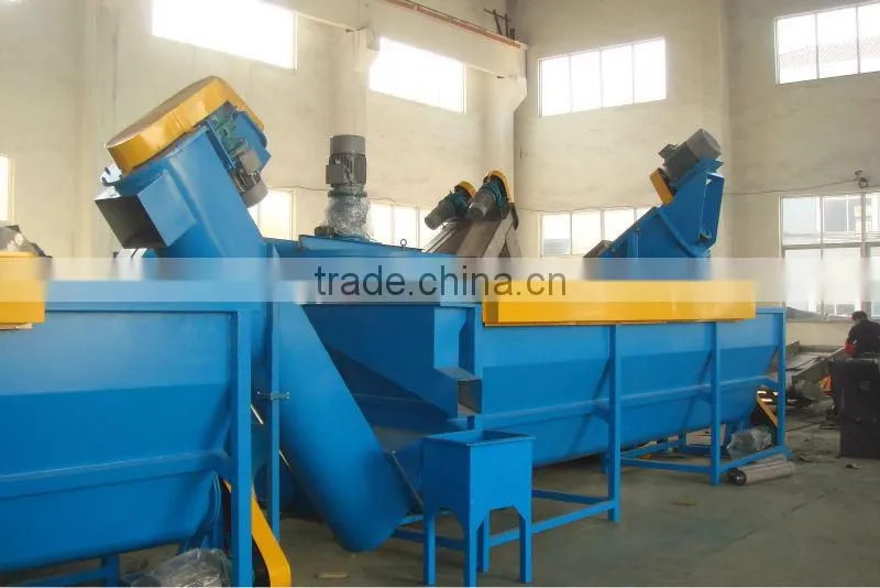 pet bottle crushing washing line
