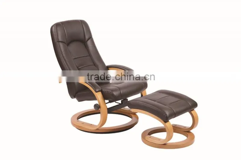 Living room corner recliner sofa with footrest AM-026