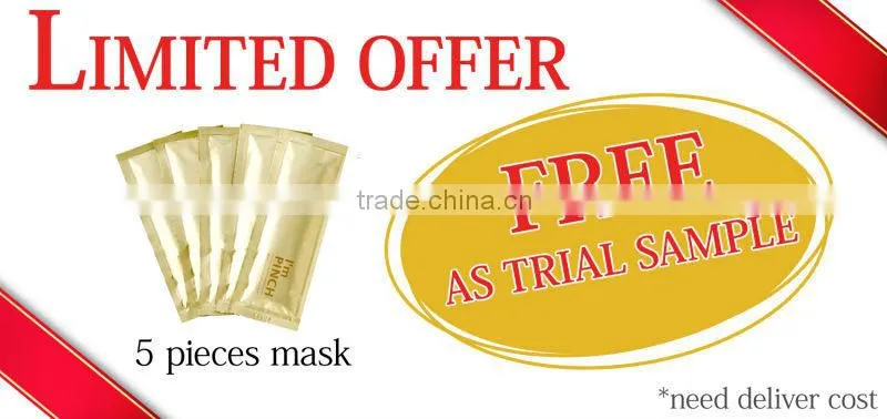 japanese product, Japanese high quality CO2 gel face mask for skin care