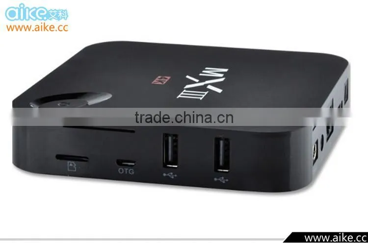 MXIII Amlogic S812 Android TV Box MX3 Quad Core KODI TV Box Android 4.4 Kitkat 4K 2G/8G Set top box MXIII