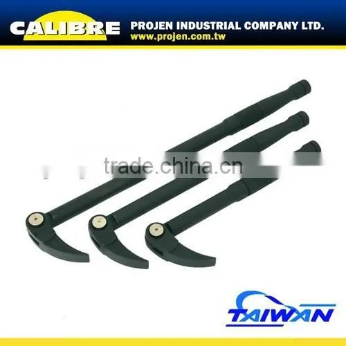 CALIBRE Steel Black Finish Adjustable Pry Bar Set