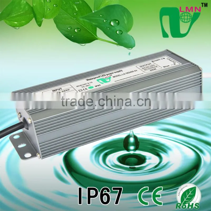 CE standard IP67 Waterproof street light led power supply 2.4A 86W