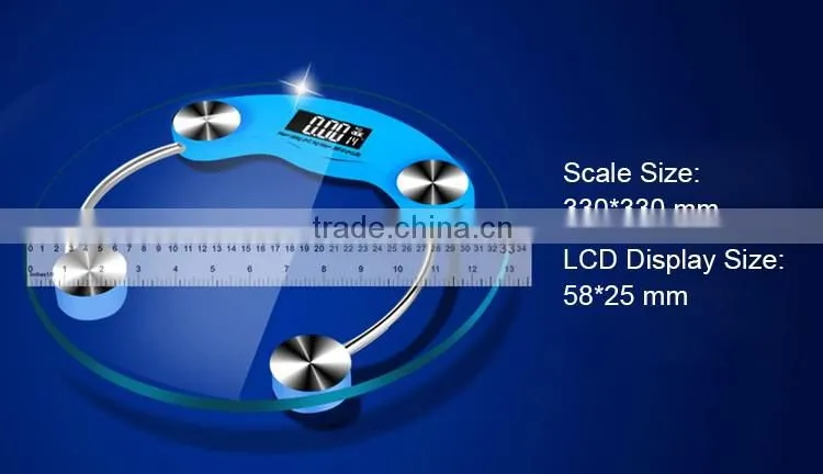 New Design Colorful Digital Portable Bathroom Scale UW-S03