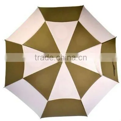 double layer promotiomal golf market umbrellas for rain