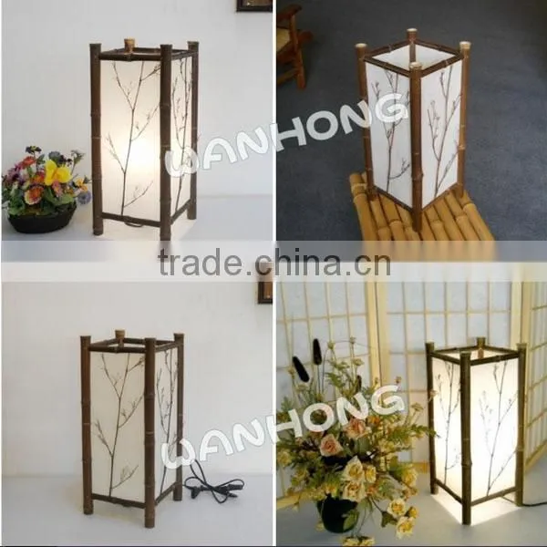 Full handmade bamboo lamp Japanese-style tatami bamboo lamp bamboo floor lamp LT4-7M