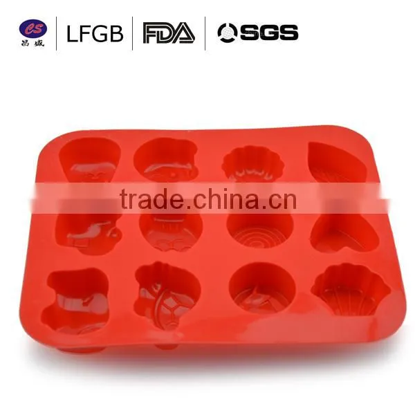 with stock ! fashionable new design funny shape silicone cake mould
