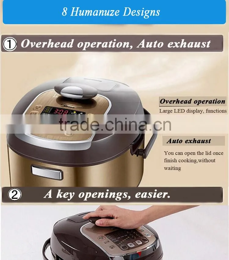 2015 Best Selling Big Size LED Pressure Cooker Low Price Thermal Cooker