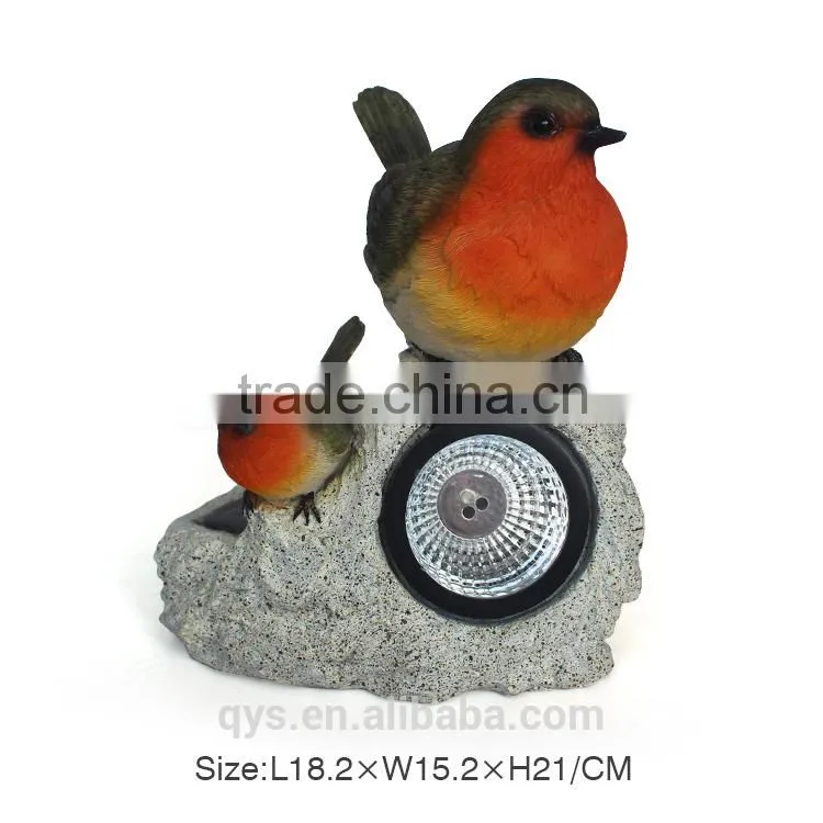 Custom Resin garden solar energy lamp
