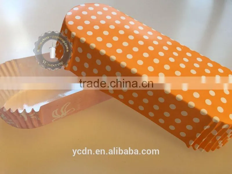 ship shape PET paper cake cup