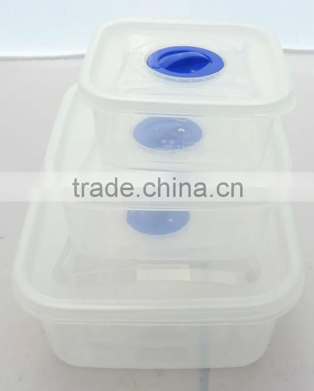 2014 Classical style of 4pcs set plastic vacuum container for sale